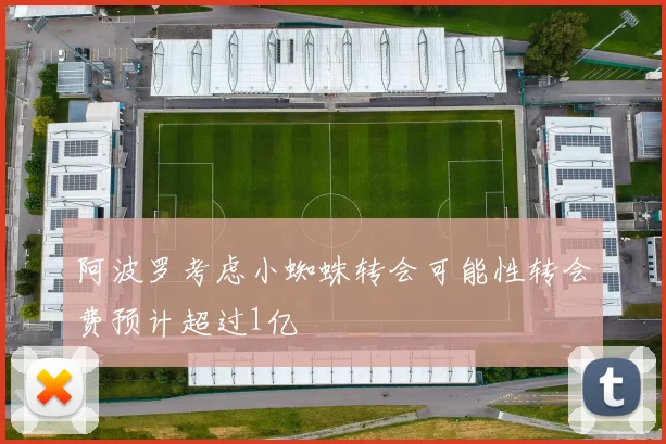 阿波罗考虑小蜘蛛转会可能性转会费预计超过1亿